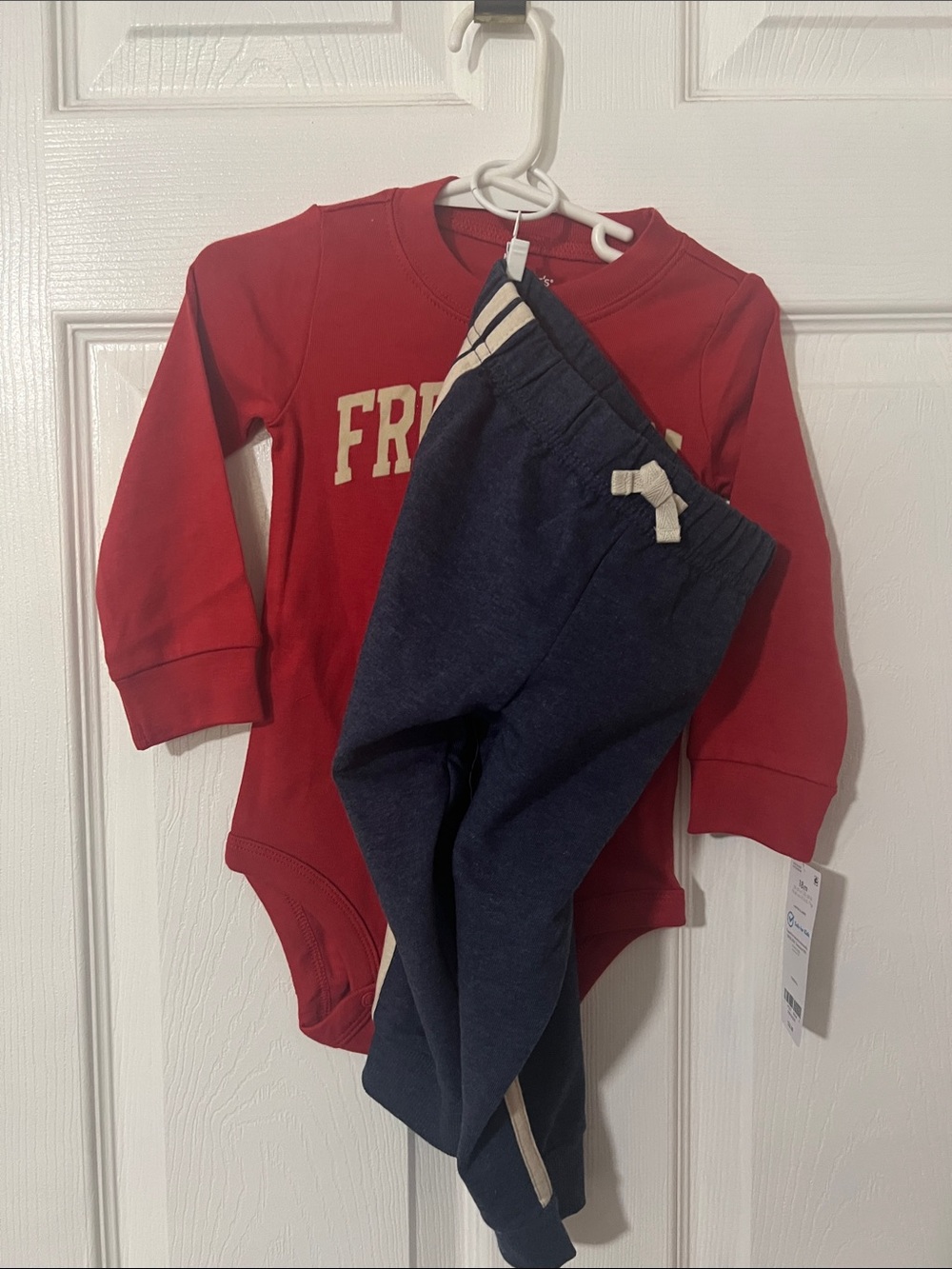 NWT Carters Set Boys 18 Months Bodysuit and Pants